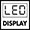 LED display: to show programmes, functions and options selected and the
time to the end of the cycle.
